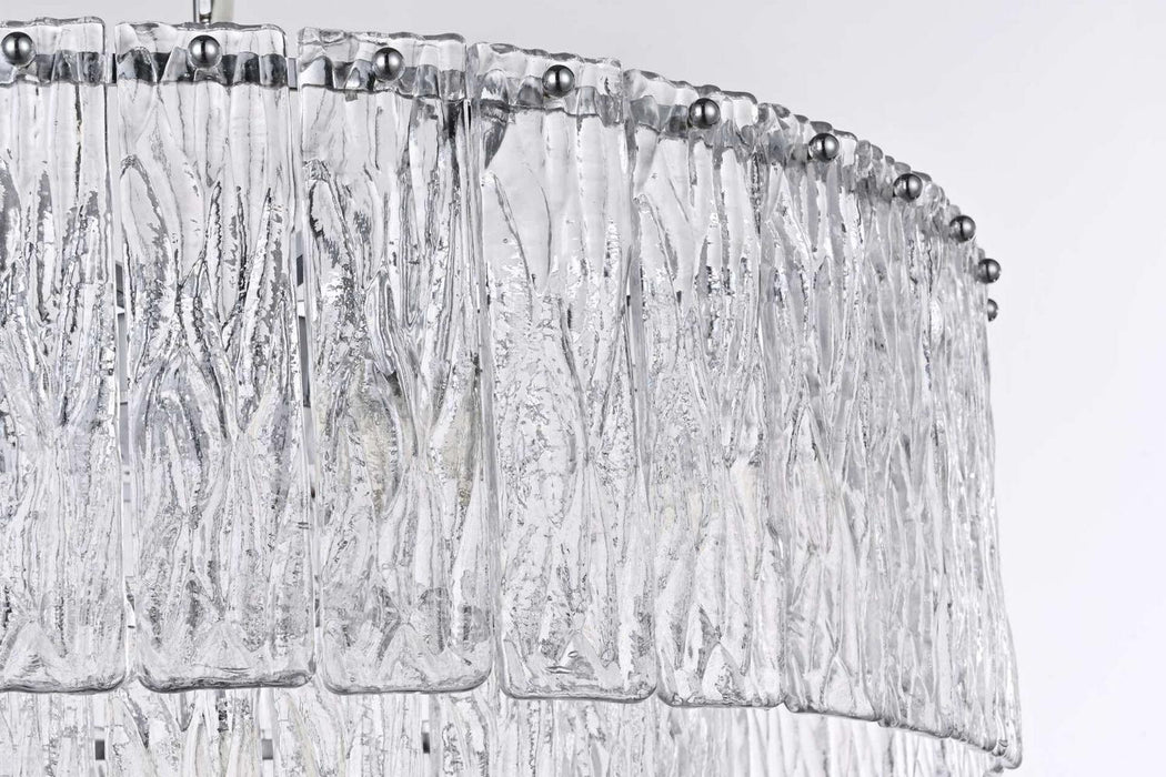 Elegant Lighting - 1015D24C-03GL - 12 Light Chandelier - Georgina - Chrome