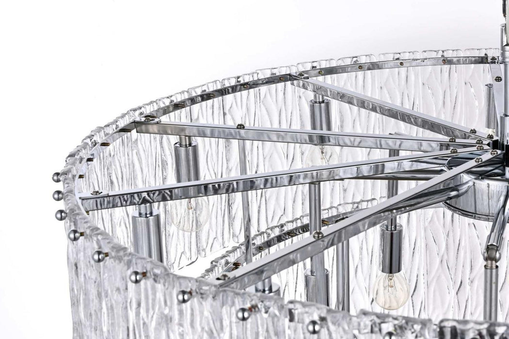 Elegant Lighting - 1015D32L2C-03GL - 18 Light Chandelier - Georgina - Chrome