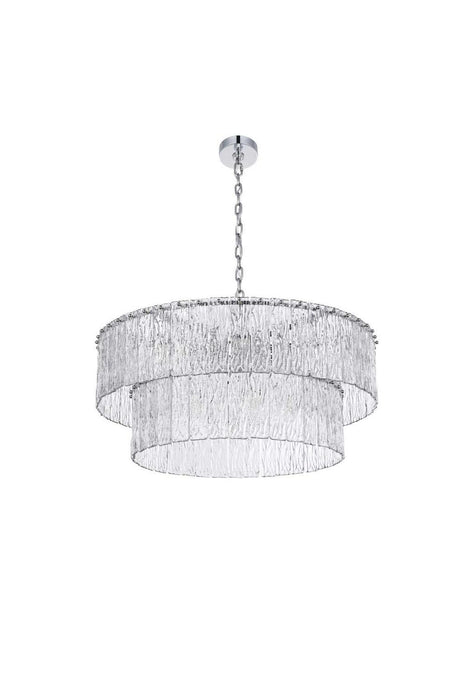 Elegant Lighting - 1015D32L2C-03GL - 18 Light Chandelier - Georgina - Chrome