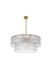 Elegant Lighting - 1015D32L2SG-03GL - 18 Light Chandelier - Georgina - Satin Gold