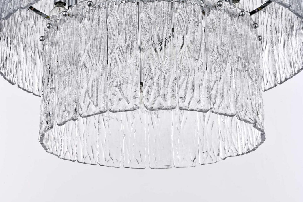 Elegant Lighting - 1015D32L3C-03GL - 22 Light Chandelier - Georgina - Chrome