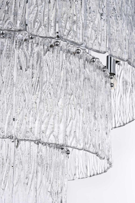 Elegant Lighting - 1015D32L3C-03GL - 22 Light Chandelier - Georgina - Chrome