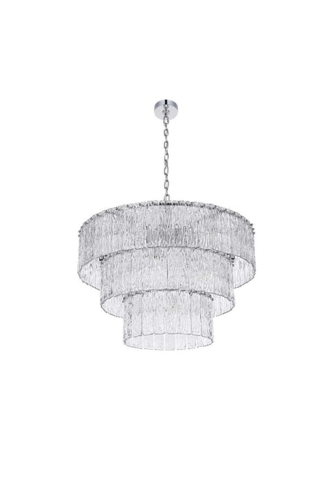 Elegant Lighting - 1015D32L3C-03GL - 22 Light Chandelier - Georgina - Chrome