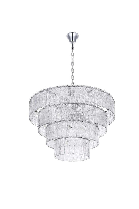 Elegant Lighting - 1015D40C-03GL - 34 Light Chandelier - Georgina - Chrome