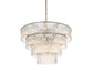 Elegant Lighting - 1015D40SG-03GL - 34 Light Chandelier - Georgina - Satin Gold