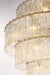 Elegant Lighting - 1015G32SG-03GL - 37 Light Chandelier - Georgina - Satin Gold