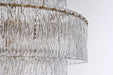 Elegant Lighting - 1015G32SG-03GL - 37 Light Chandelier - Georgina - Satin Gold