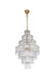 Elegant Lighting - 1015G32SG-03GL - 37 Light Chandelier - Georgina - Satin Gold