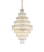 Elegant Lighting - 1015G40SG-03GL - 59 Light Chandelier - Georgina - Satin Gold