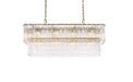 Elegant Lighting - 1015D36SG-03GL - 14 Light Chandelier - Georgina - Satin Gold