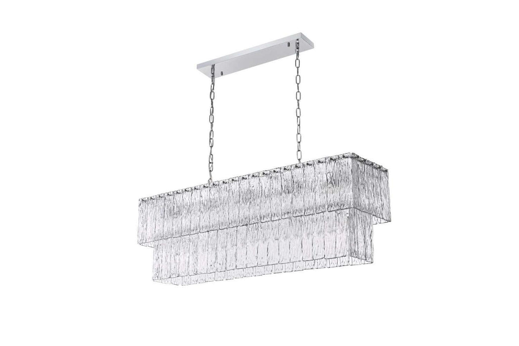 Elegant Lighting - 1015D42C-03GL - 17 Light Chandelier - Georgina - Chrome