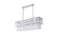 Elegant Lighting - 1015D42C-03GL - 17 Light Chandelier - Georgina - Chrome