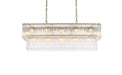 Elegant Lighting - 1015D42SG-03GL - 17 Light Chandelier - Georgina - Satin Gold