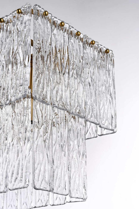 Elegant Lighting - 1015D42SG-03GL - 17 Light Chandelier - Georgina - Satin Gold