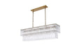Elegant Lighting - 1015D48SG-03GL - 20 Light Chandelier - Georgina - Satin Gold
