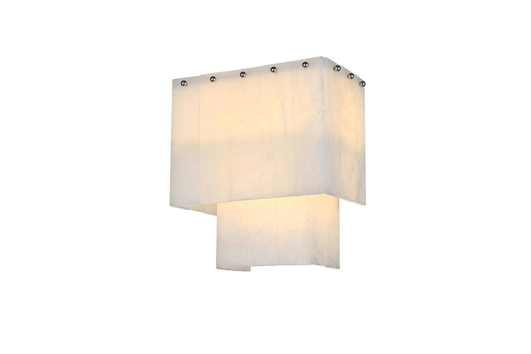 Elegant Lighting - 1015W10C-33ST - Three Light Wall Sconce - Georgina - Chrome