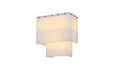 Elegant Lighting - 1015W10C-33ST - Three Light Wall Sconce - Georgina - Chrome