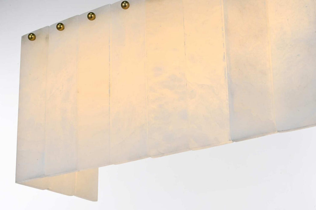 Elegant Lighting - 1015W16SG-33ST - Four Light Wall Sconce - Georgina - Satin Gold