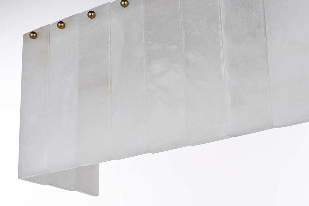 Elegant Lighting - 1015W16SG-33ST - Four Light Wall Sconce - Georgina - Satin Gold