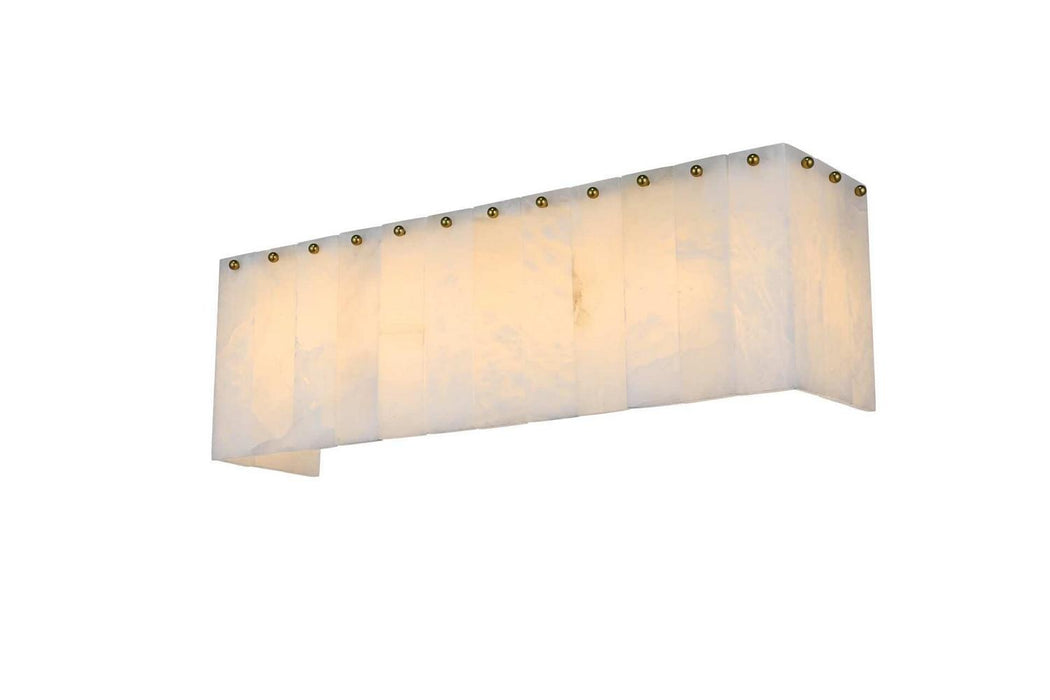 Elegant Lighting - 1015W24SG-33ST - Five Light Wall Sconce - Georgina - Satin Gold