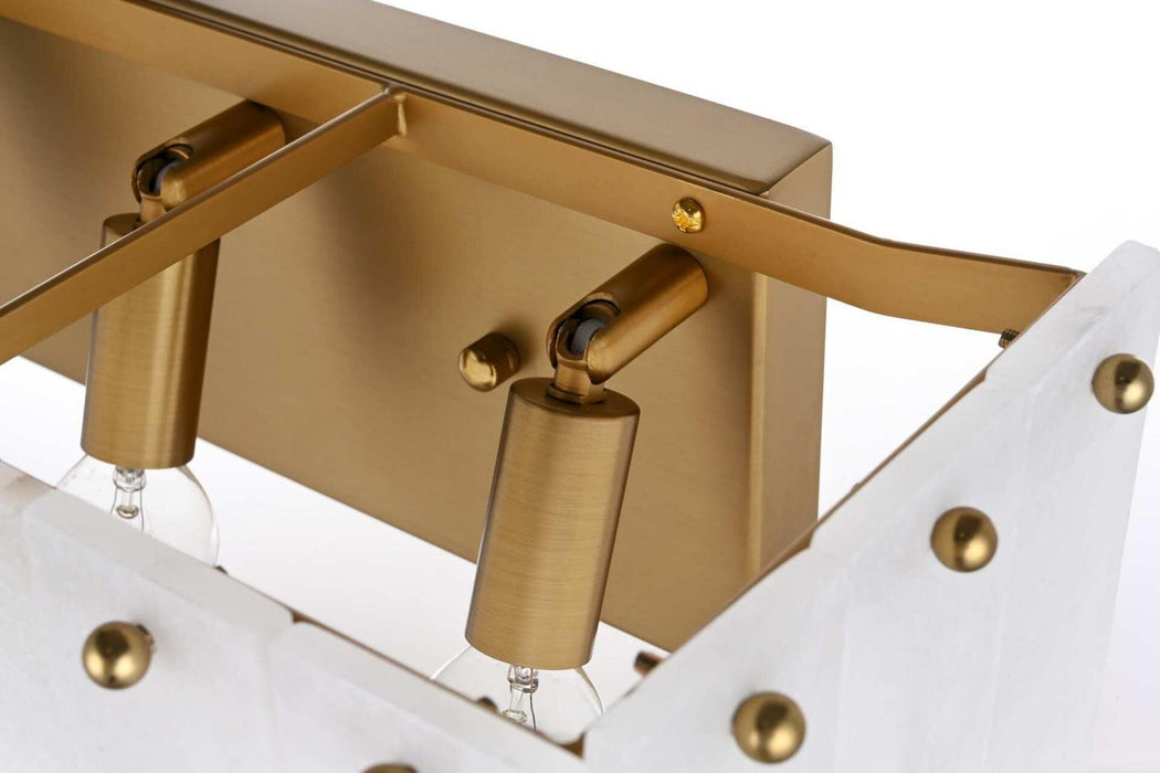 Elegant Lighting - 1015W24SG-33ST - Five Light Wall Sconce - Georgina - Satin Gold