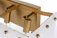 Elegant Lighting - 1015W24SG-33ST - Five Light Wall Sconce - Georgina - Satin Gold