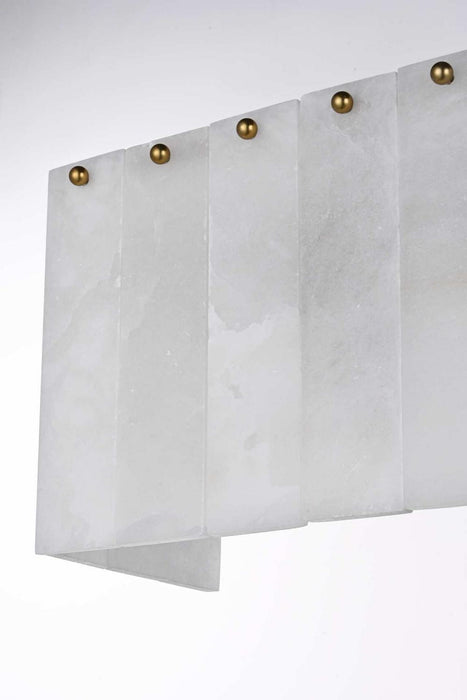 Elegant Lighting - 1015W24SG-33ST - Five Light Wall Sconce - Georgina - Satin Gold