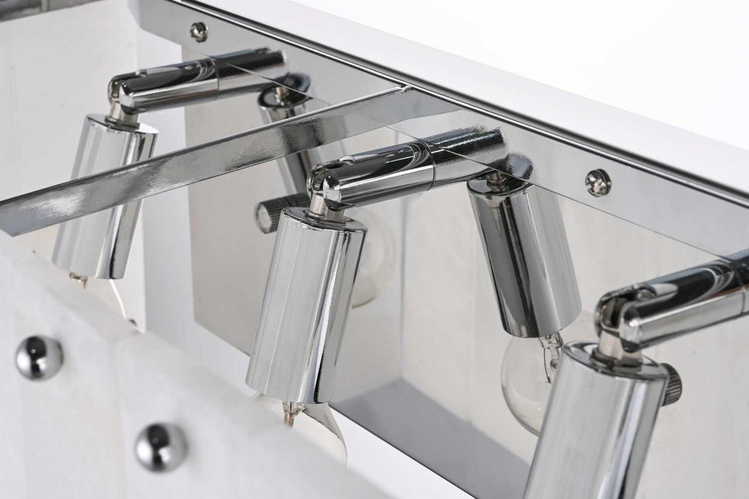 Elegant Lighting - 1015W30C-33ST - Six Light Wall Sconce - Georgina - Chrome