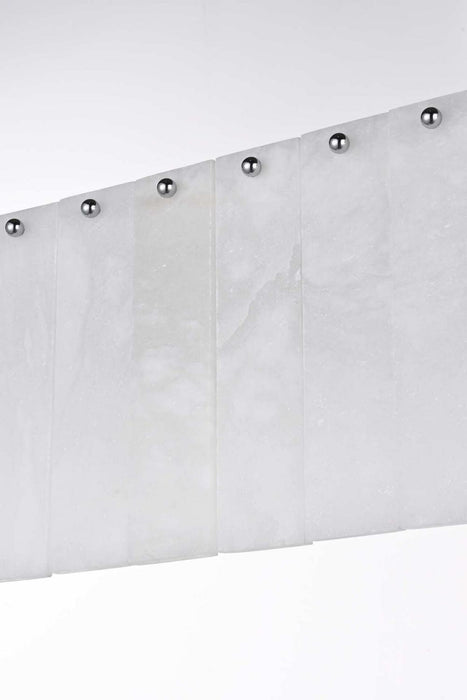 Elegant Lighting - 1015W30C-33ST - Six Light Wall Sconce - Georgina - Chrome