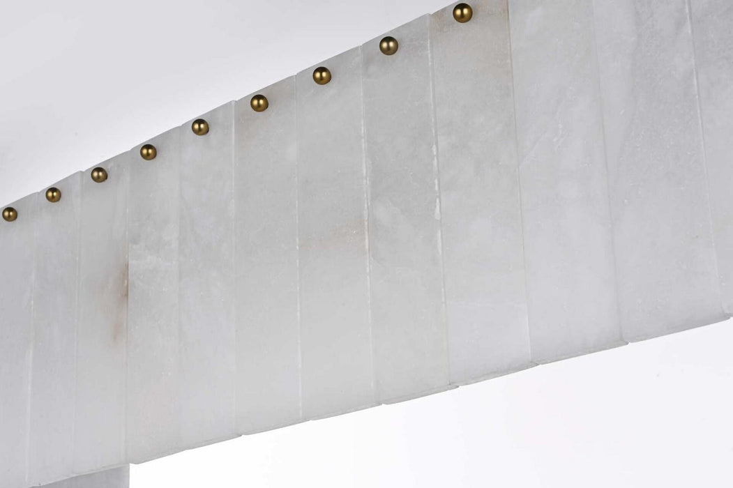 Elegant Lighting - 1015W30SG-33ST - Six Light Wall Sconce - Georgina - Satin Gold