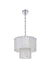 Elegant Lighting - 1015D16C-33ST - Six Light Chandelier - Georgina - Chrome