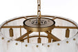 Elegant Lighting - 1015D20SG-33ST - Nine Light Chandelier - Georgina - Satin Gold