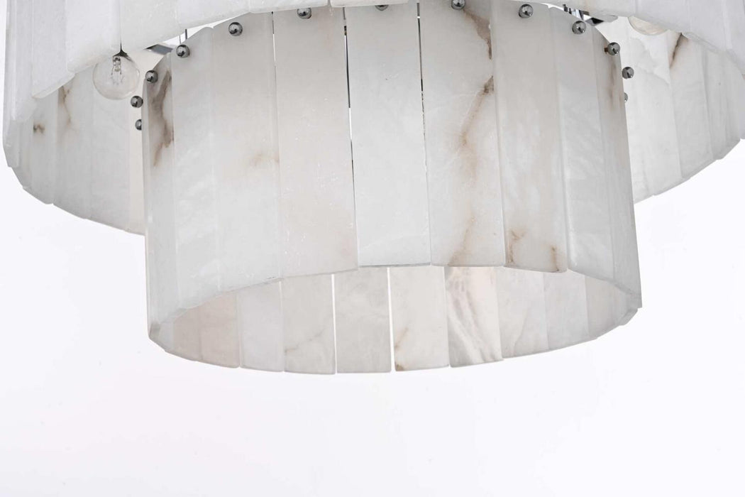 Elegant Lighting - 1015D24C-33ST - 12 Light Chandelier - Georgina - Chrome