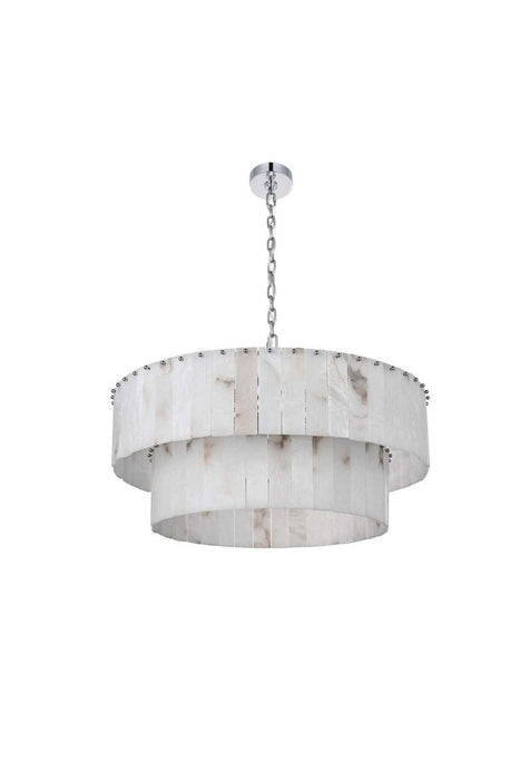 Elegant Lighting - 1015D32L2C-33ST - 18 Light Chandelier - Georgina - Chrome