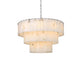 Elegant Lighting - 1015D32L3C-33ST - 22 Light Chandelier - Georgina - Chrome