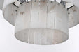 Elegant Lighting - 1015D32L3C-33ST - 22 Light Chandelier - Georgina - Chrome