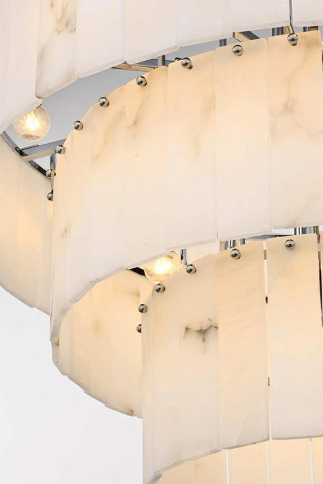 Elegant Lighting - 1015D32L3C-33ST - 22 Light Chandelier - Georgina - Chrome