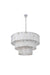 Elegant Lighting - 1015D32L3C-33ST - 22 Light Chandelier - Georgina - Chrome
