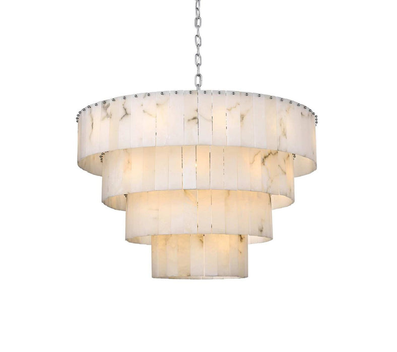 Elegant Lighting - 1015D40C-33ST - 34 Light Chandelier - Georgina - Chrome