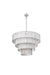 Elegant Lighting - 1015D40C-33ST - 34 Light Chandelier - Georgina - Chrome