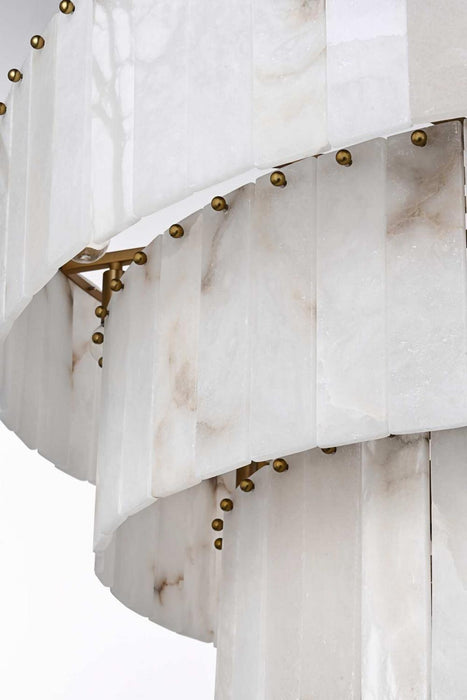 Elegant Lighting - 1015D40SG-33ST - 34 Light Chandelier - Georgina - Satin Gold