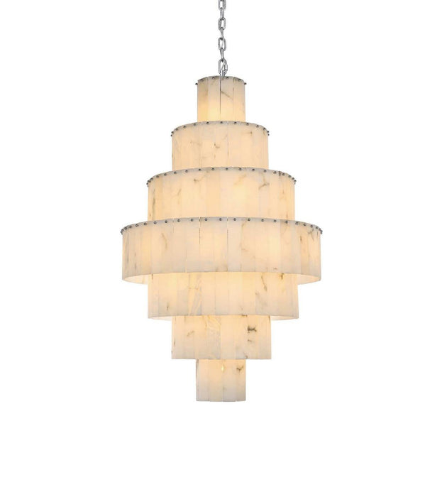 Elegant Lighting - 1015G32C-33ST - 37 Light Chandelier - Georgina - Chrome