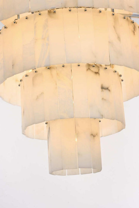 Elegant Lighting - 1015G32C-33ST - 37 Light Chandelier - Georgina - Chrome