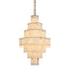 Elegant Lighting - 1015G32SG-33ST - 37 Light Chandelier - Georgina - Satin Gold