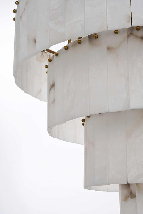 Elegant Lighting - 1015G32SG-33ST - 37 Light Chandelier - Georgina - Satin Gold
