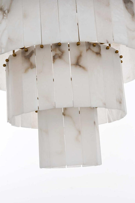 Elegant Lighting - 1015G40SG-33ST - 59 Light Chandelier - Georgina - Satin Gold