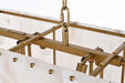 Elegant Lighting - 1015D36SG-33ST - 14 Light Chandelier - Georgina - Satin Gold