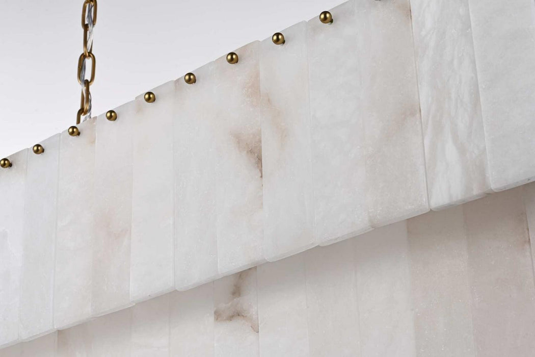 Elegant Lighting - 1015D36SG-33ST - 14 Light Chandelier - Georgina - Satin Gold