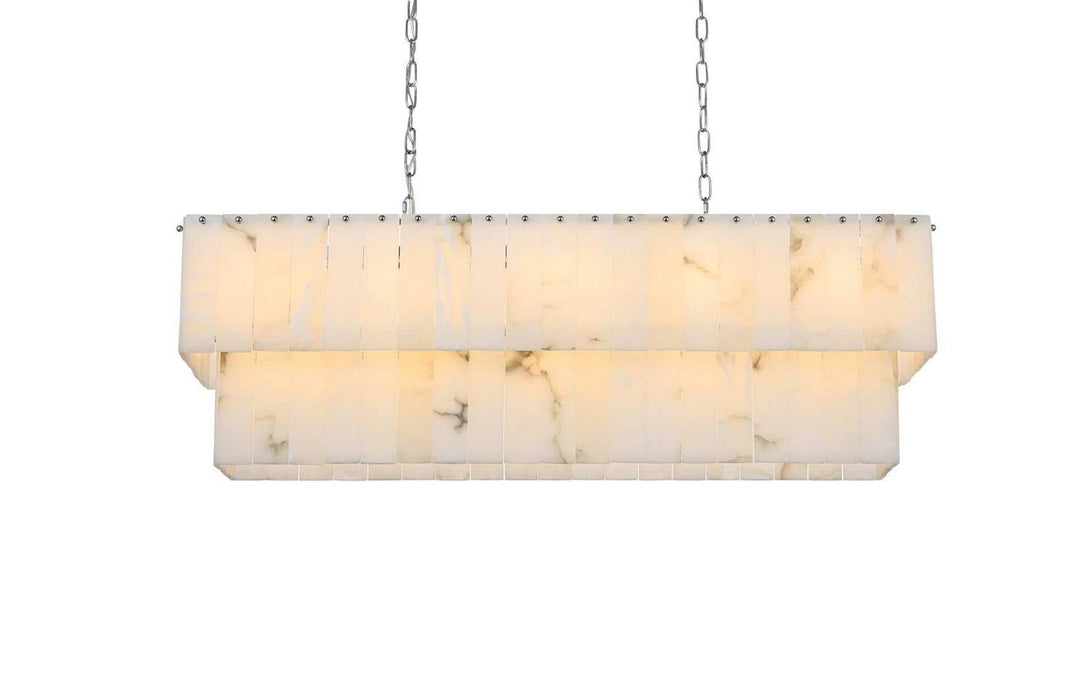 Elegant Lighting - 1015D42C-33ST - 17 Light Chandelier - Georgina - Chrome