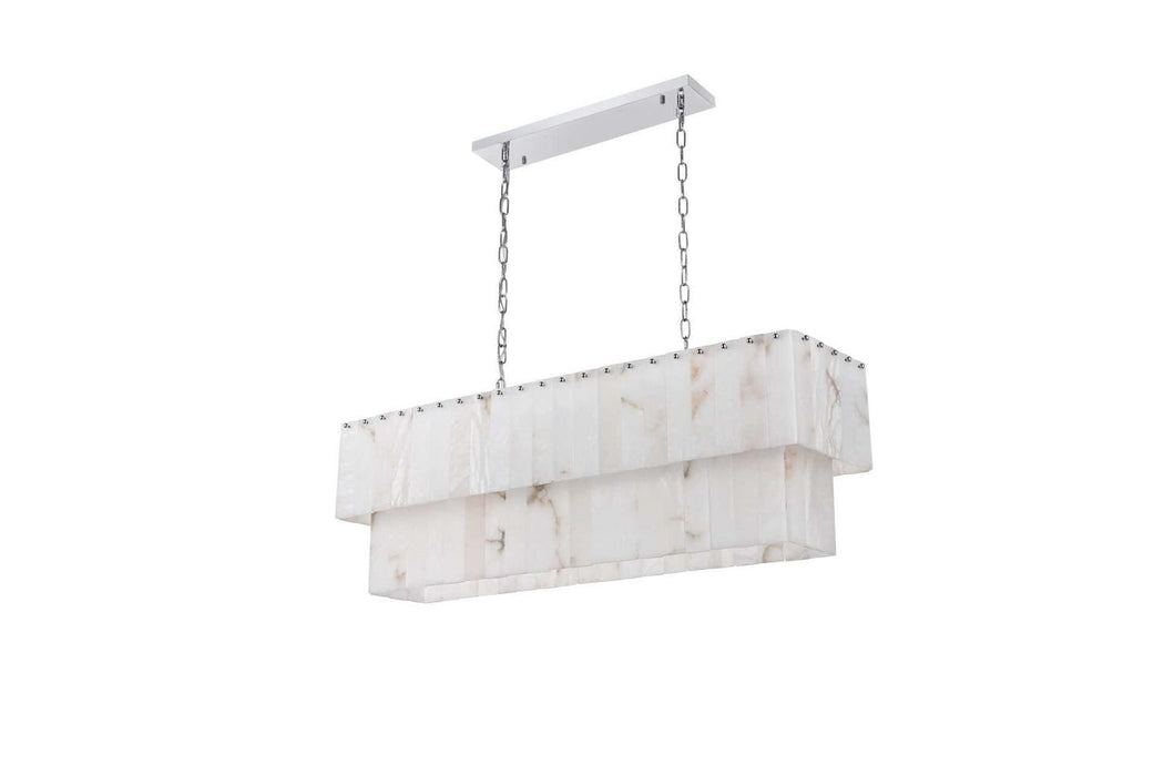 Elegant Lighting - 1015D42C-33ST - 17 Light Chandelier - Georgina - Chrome